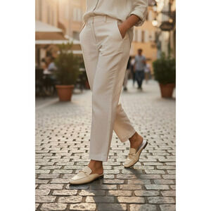 NWT A New Day Sandy Mule Flats Color: Cream Size:10